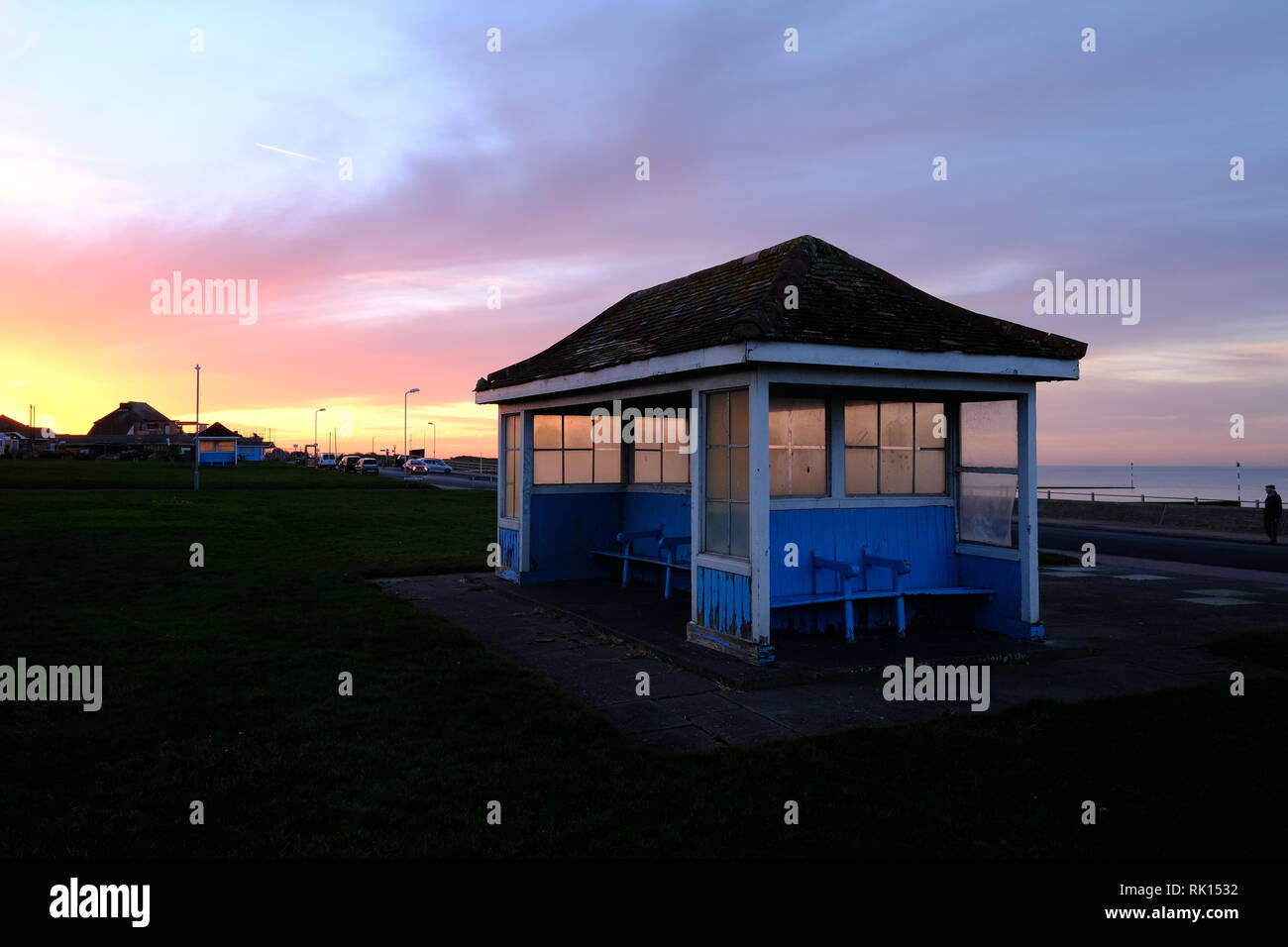 Wooden Bus Shelter High Resolution Stock Photography and Images - Alamy