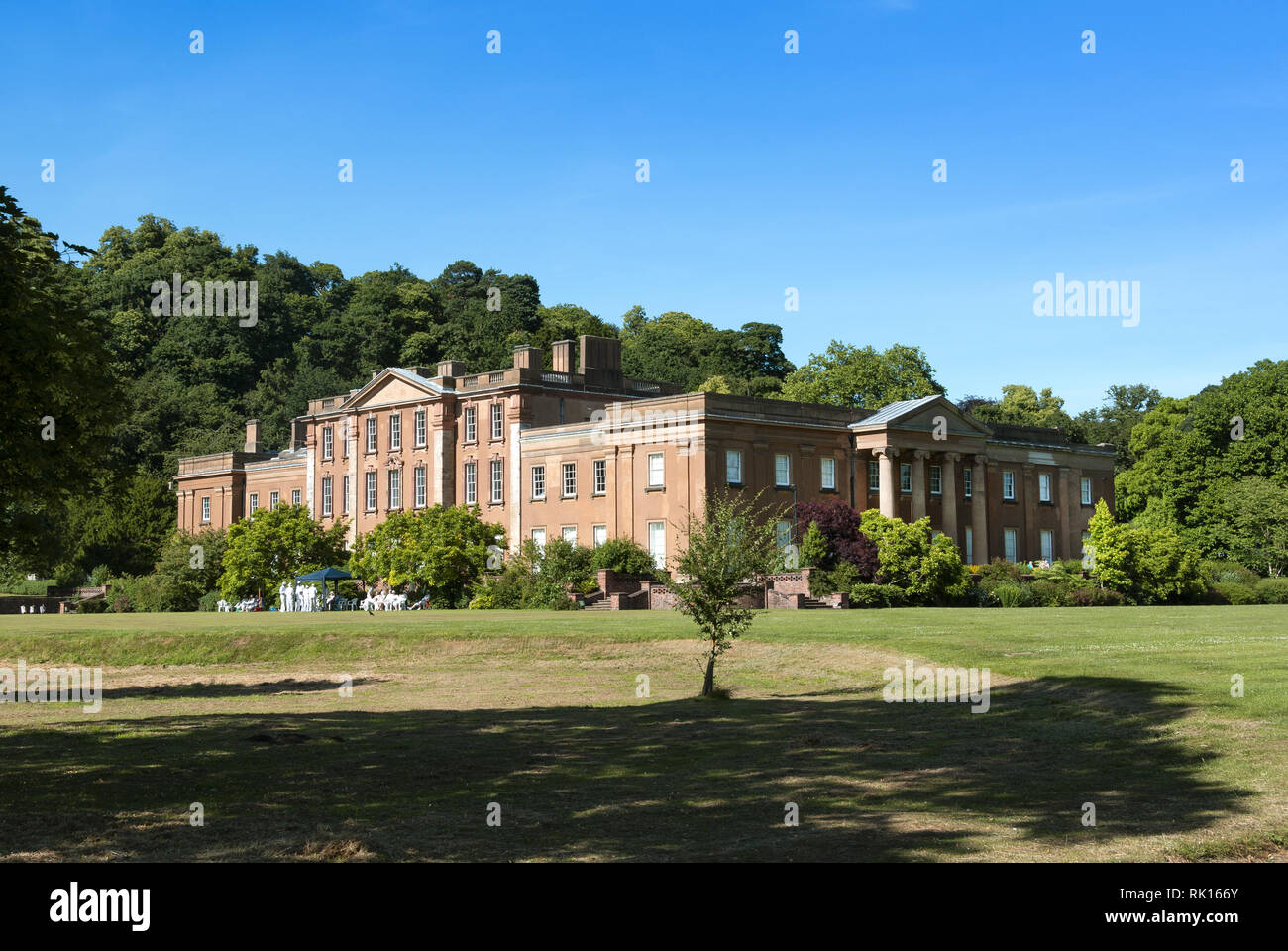 Summertime at Himley Hall near Dudley in the West Midlands, England, UK