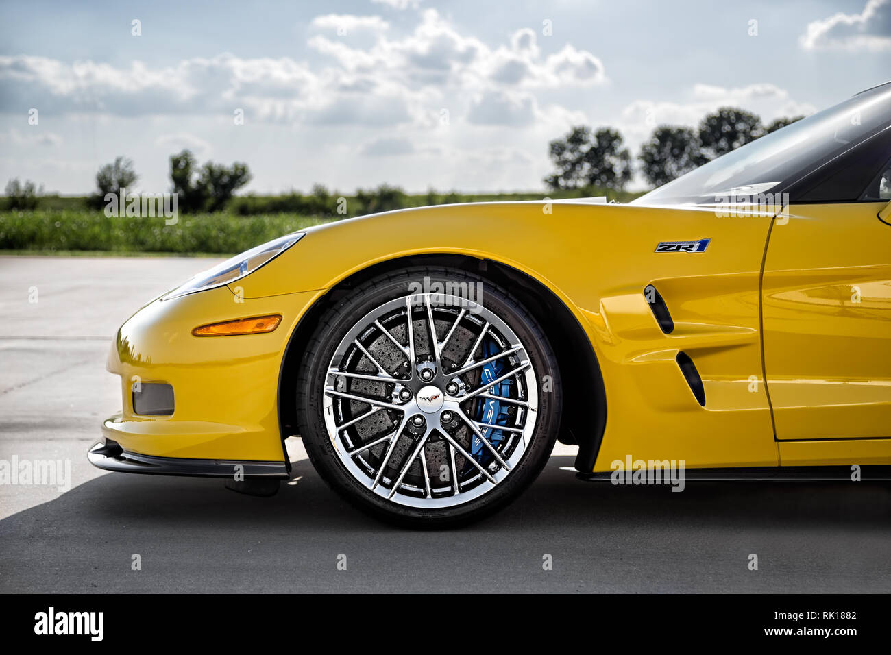 2013 Chevrolet Corvette ZR1 Stock Photo