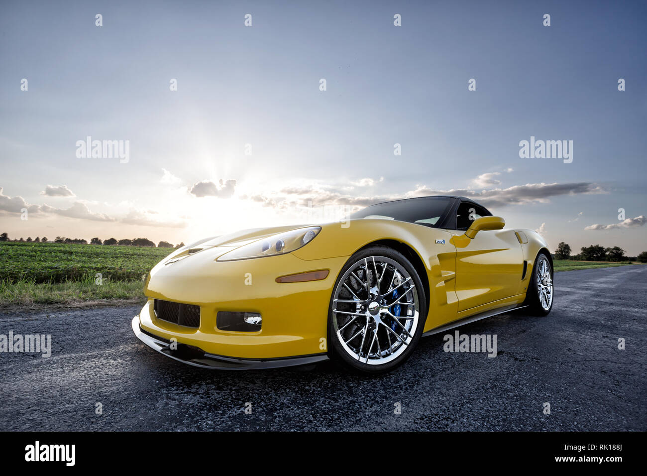 2013 Chevrolet Corvette ZR1 Stock Photo