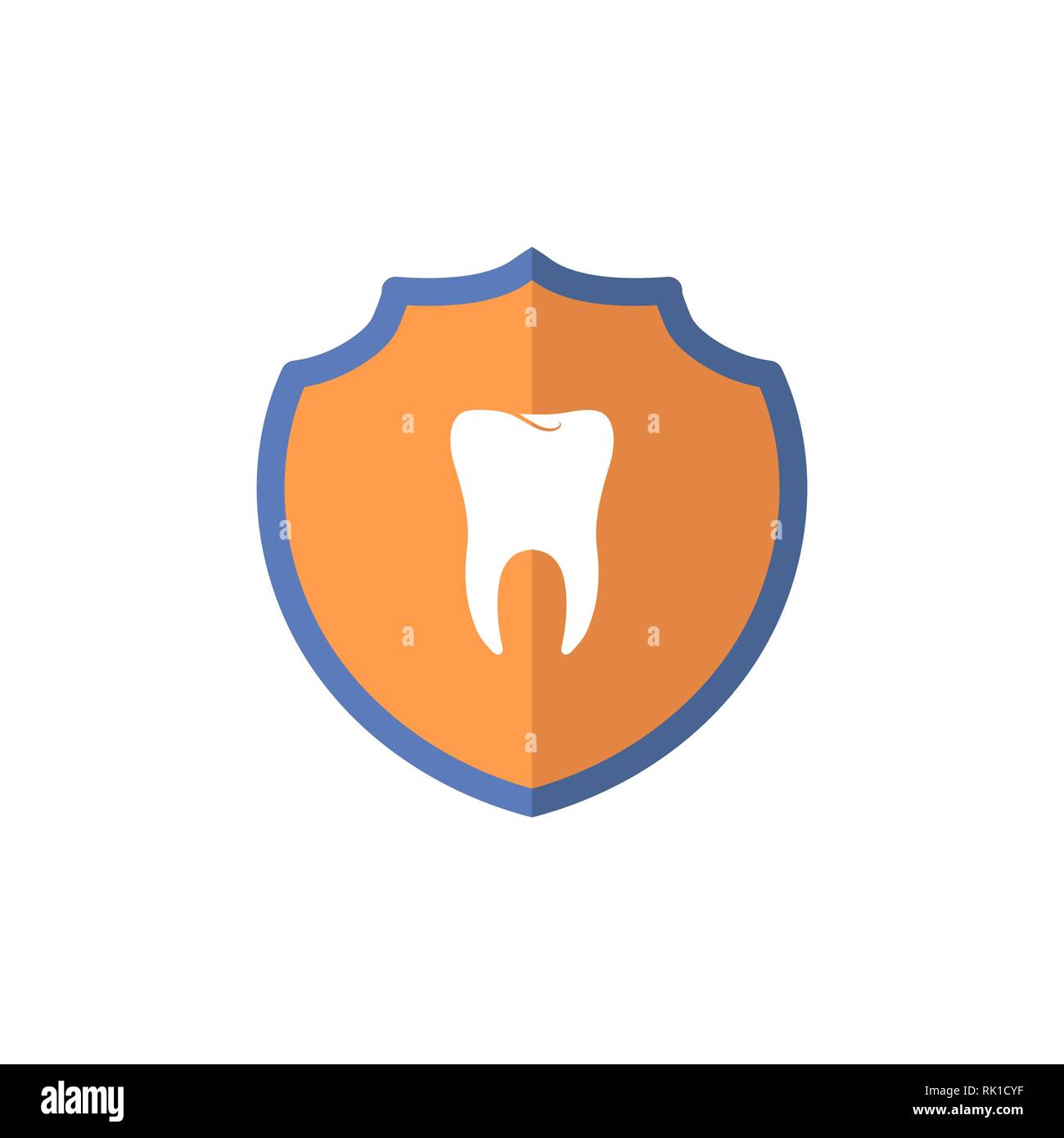 Shield Logotype, Clean Tooth Protect Sign. Guard Symbol, Medical Icon ...