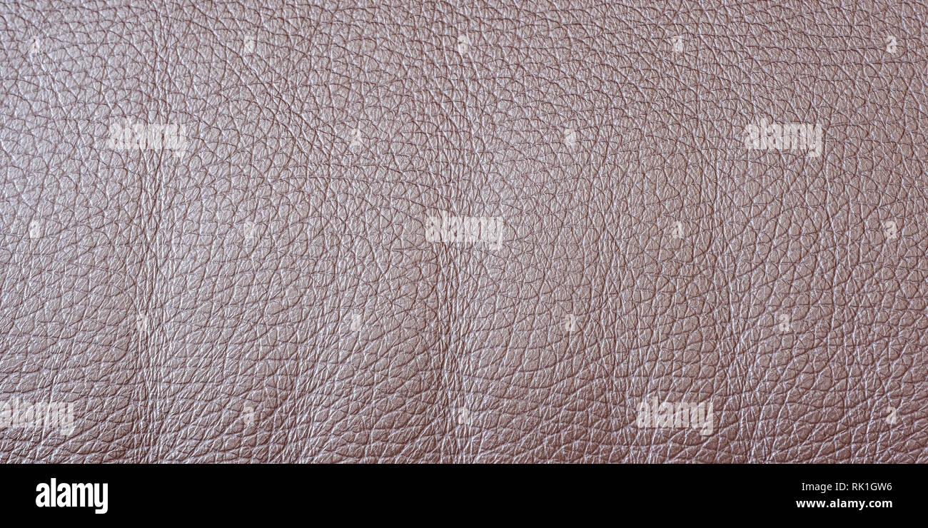 cowhide leather texture. brown leather texture. large pores Stock Photo