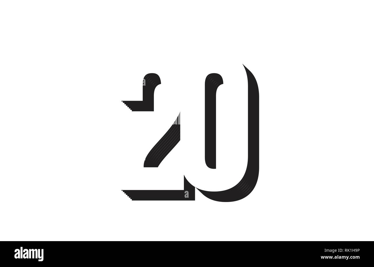 20 vector vectors Black and White Stock Photos & Images - Alamy