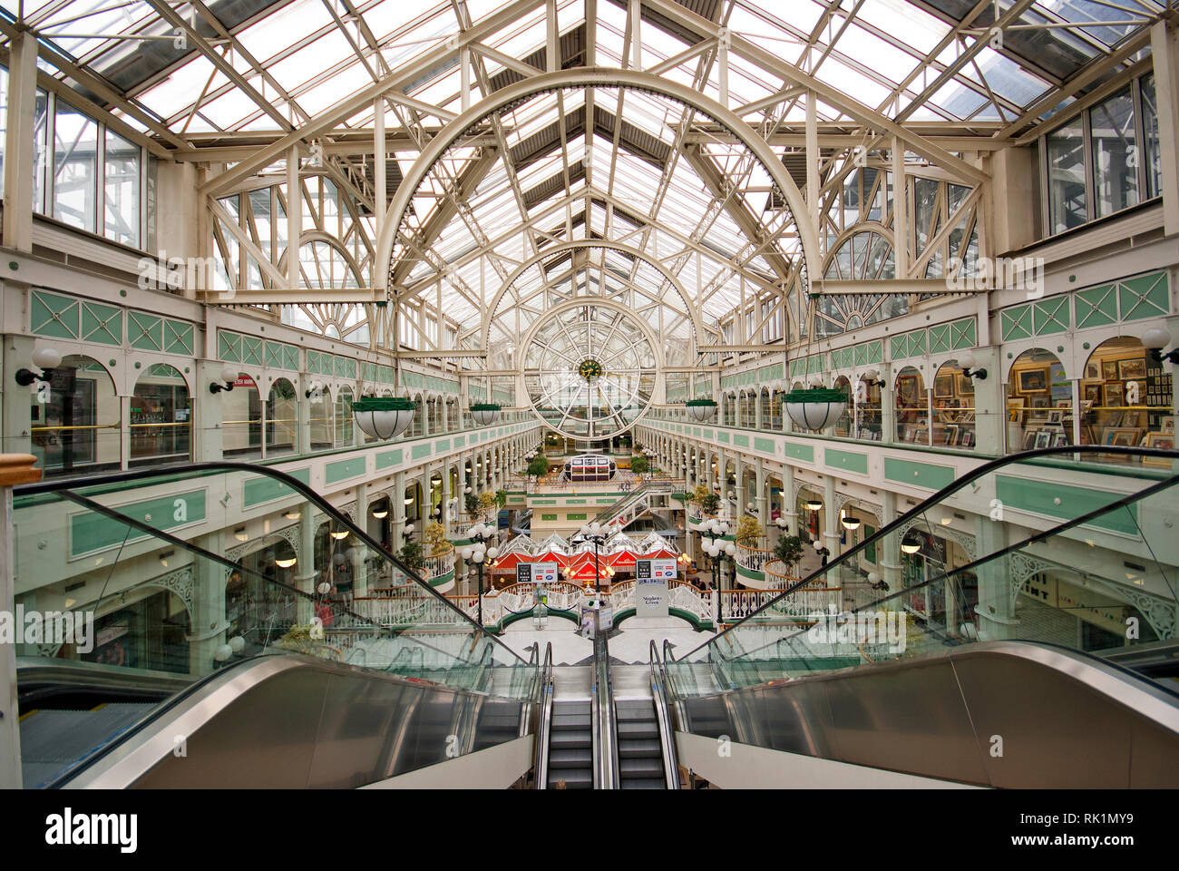 Stephen's Green Shopping Centre in Dublin, Ireland Stock Photo