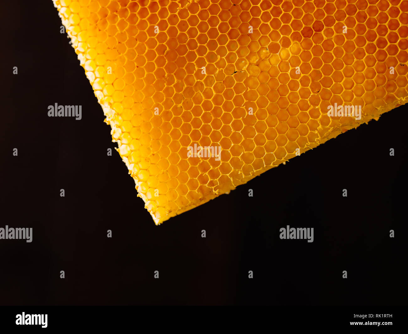 Black honeycomb hi-res stock photography and images - Alamy