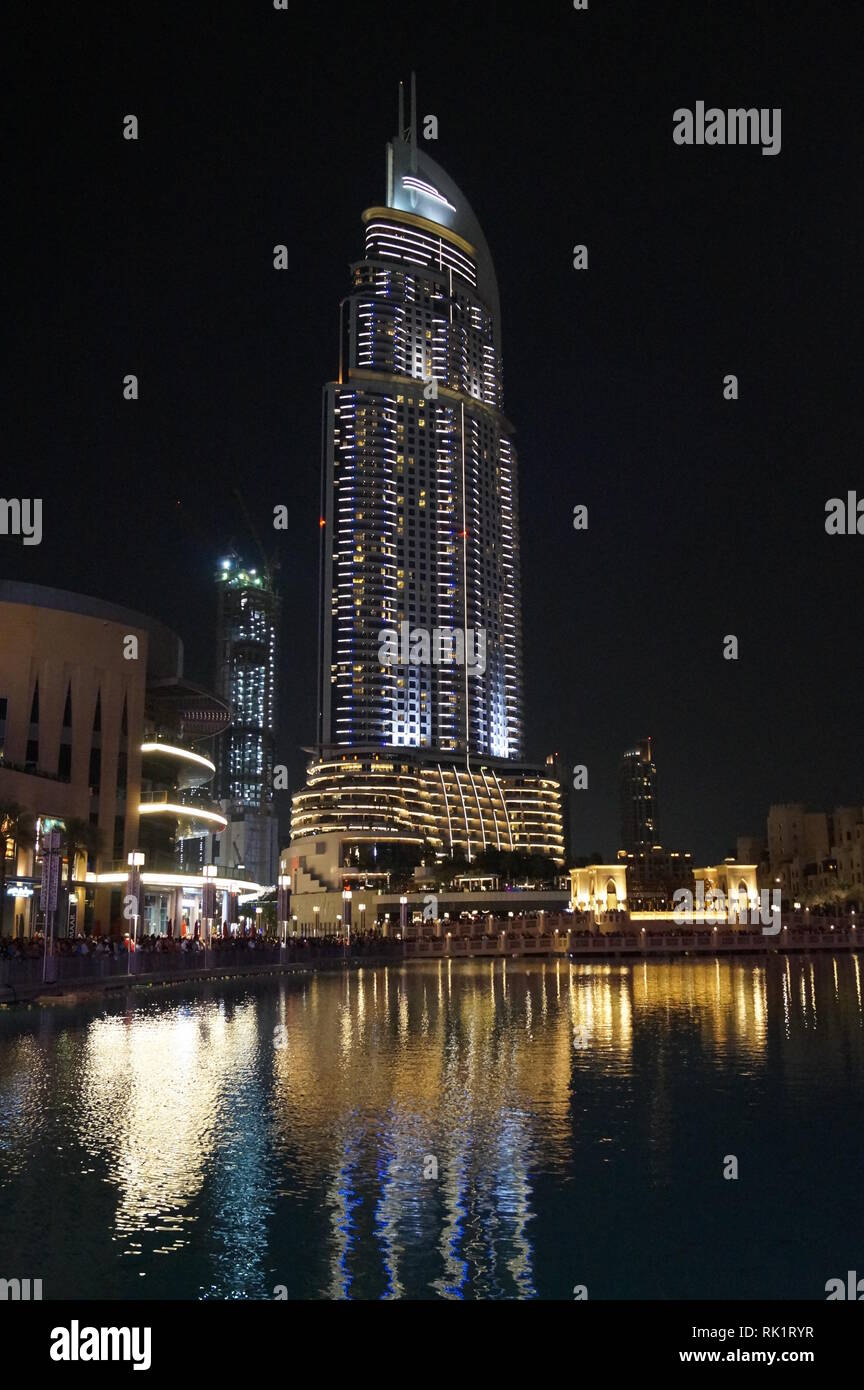 Dubai Downtown Stock Photo