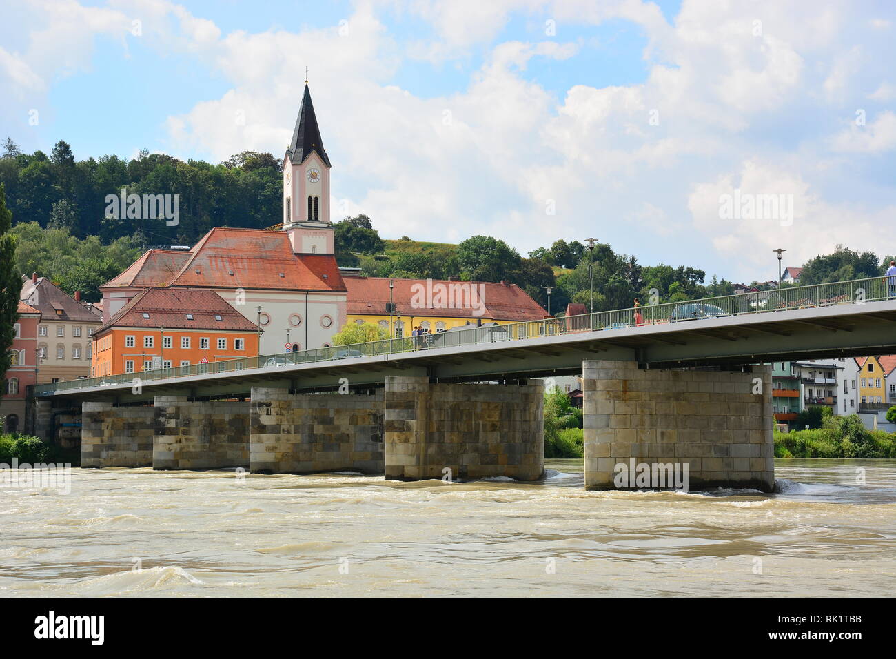 Passau, Germany View in the historical city of Passau, Bavaria
