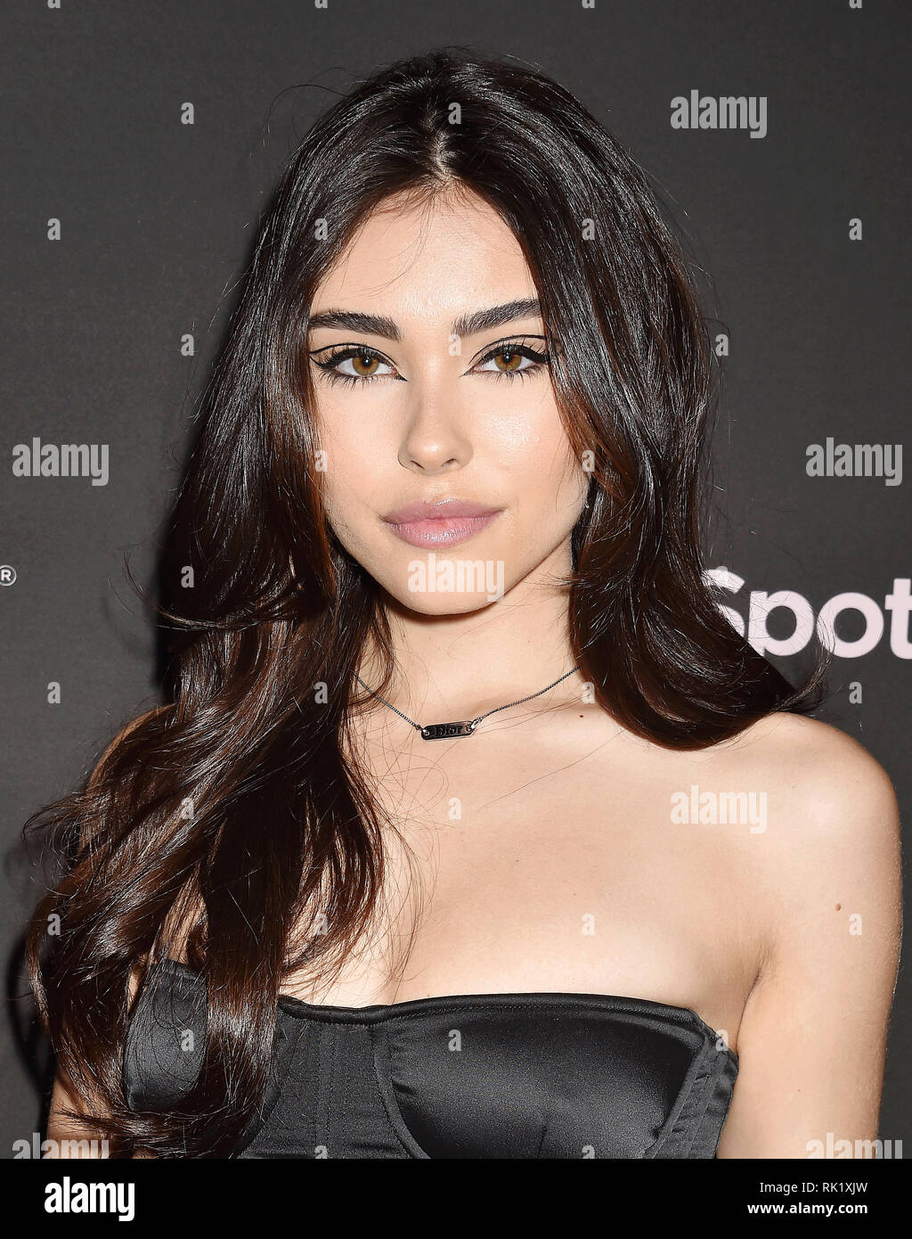 LOS ANGELES, CA - FEBRUARY 07: Madison Beer attends Spotify's Best New