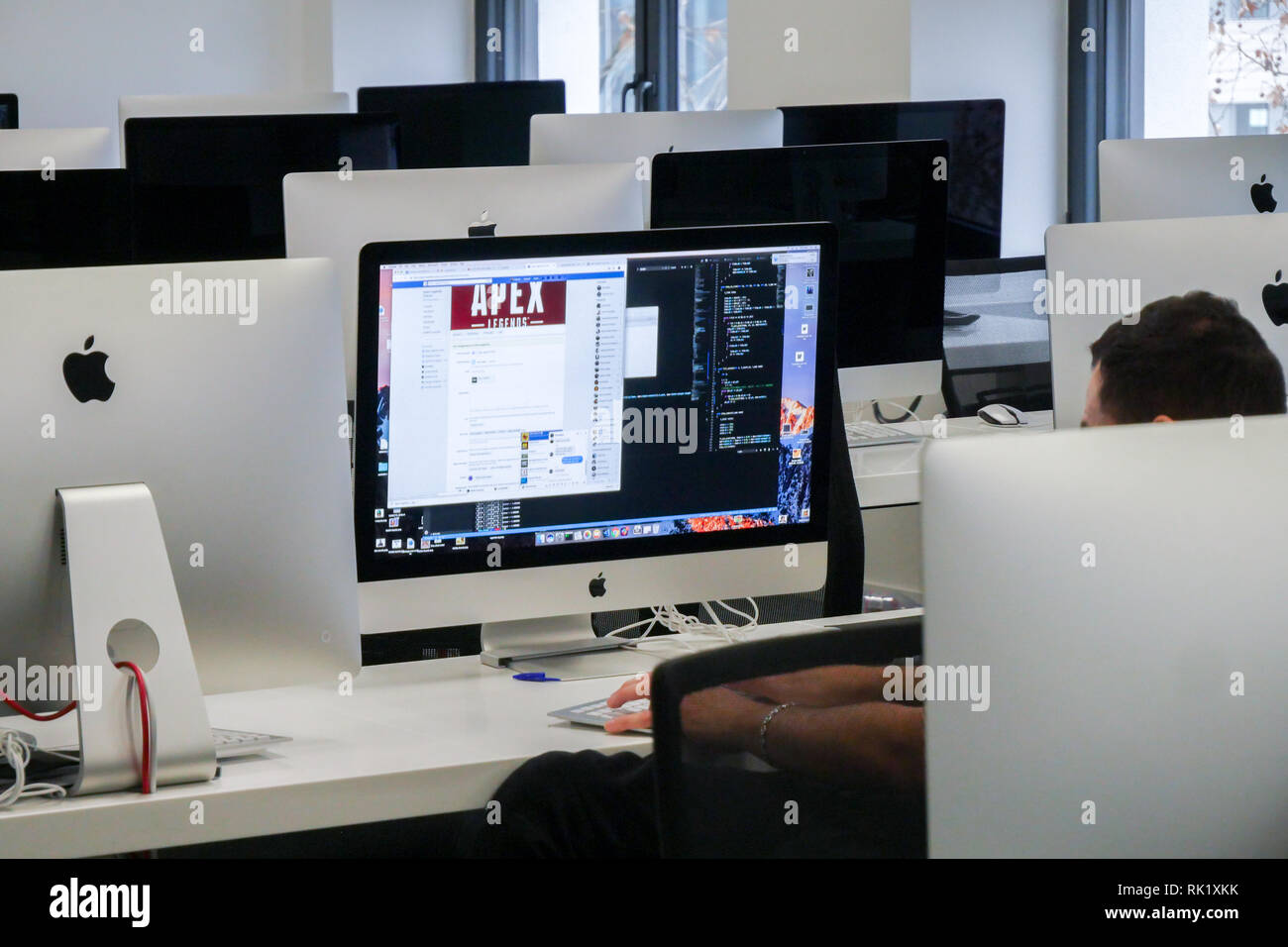 Le 101, School of the Digital Technologies, Lyon, France Stock Photo