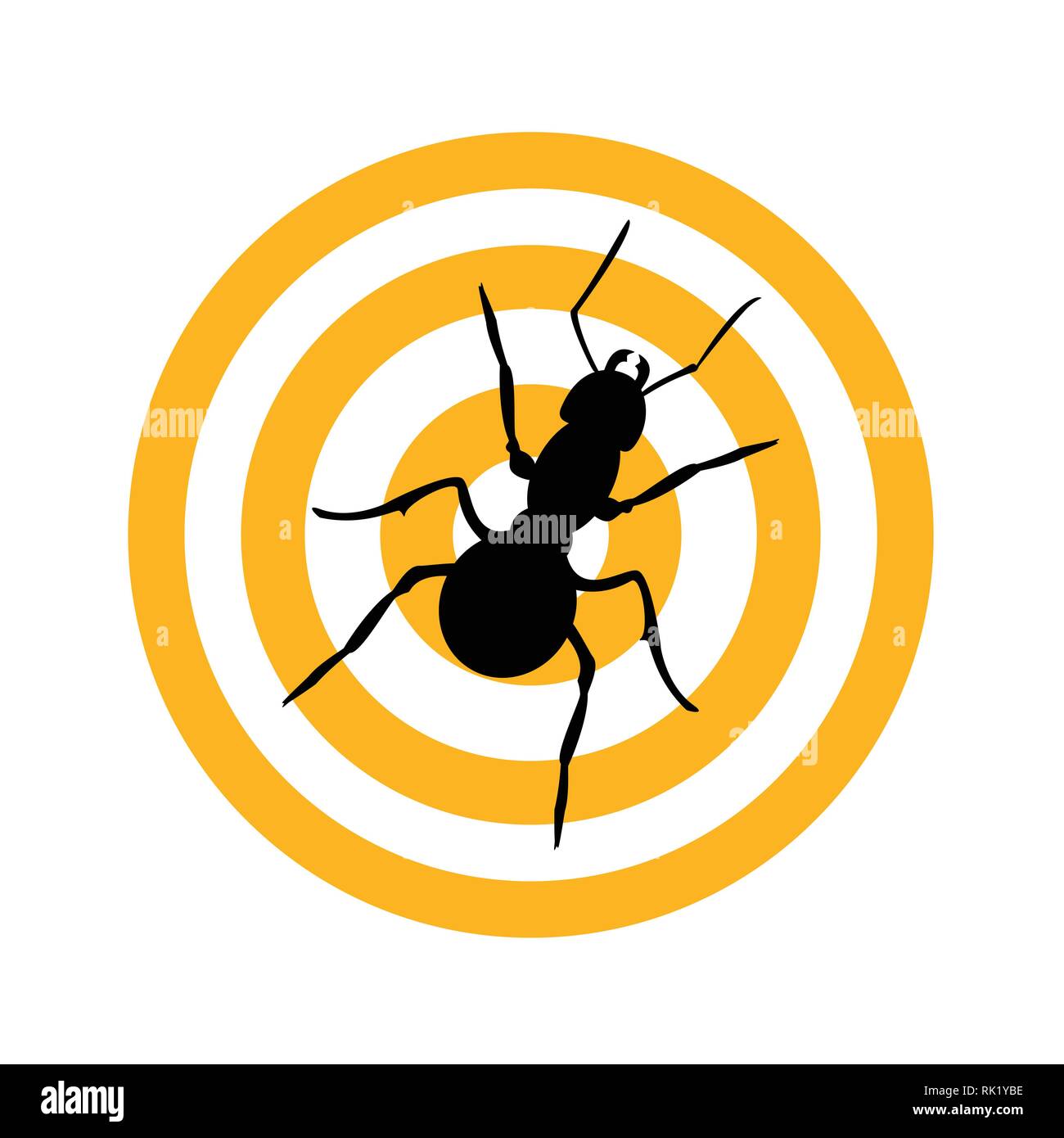 Ant protection concept Stock Vector