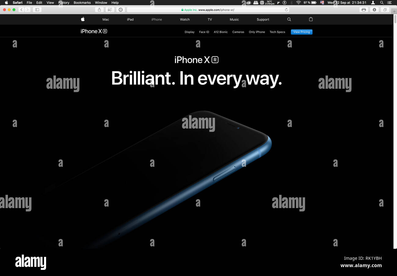 Apple Iphone X Launch High Resolution Stock Photography And Images Alamy