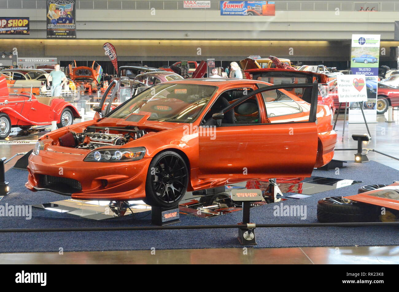 World of wheels car show, Pittsburgh February 2019 Stock Photo Alamy
