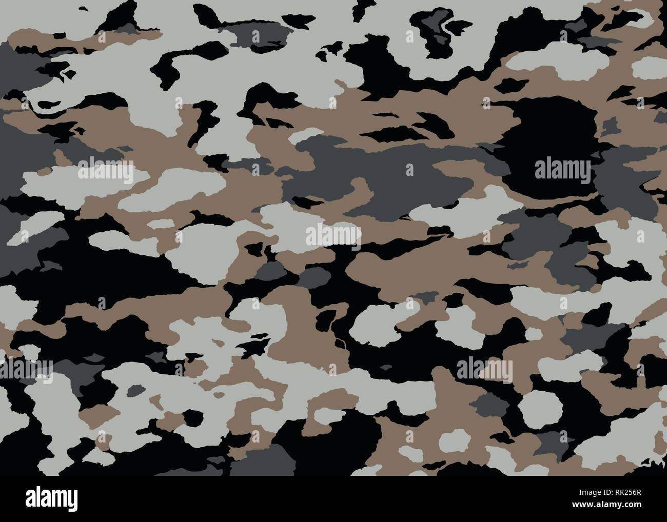 Grey modern camouflage pattern. vector background illustration Stock Vector  Image & Art - Alamy