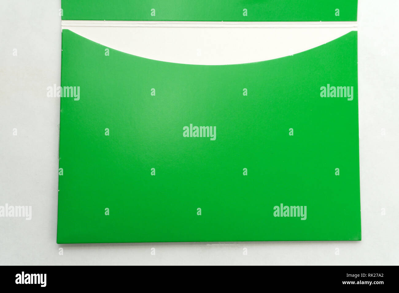 Red envelopes on white background year top, Stock Photo