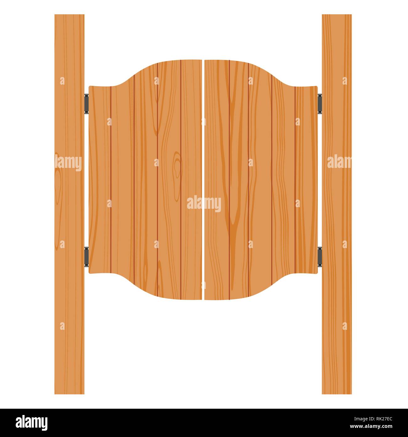saloon door baby gate
