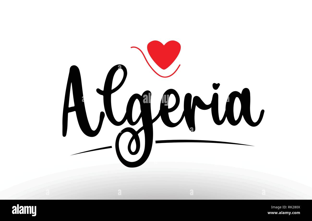 Shape country algeria Stock Vector Images - Alamy
