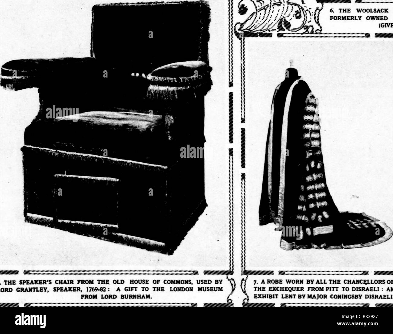 Speaker's chair house of commons hires stock photography and images