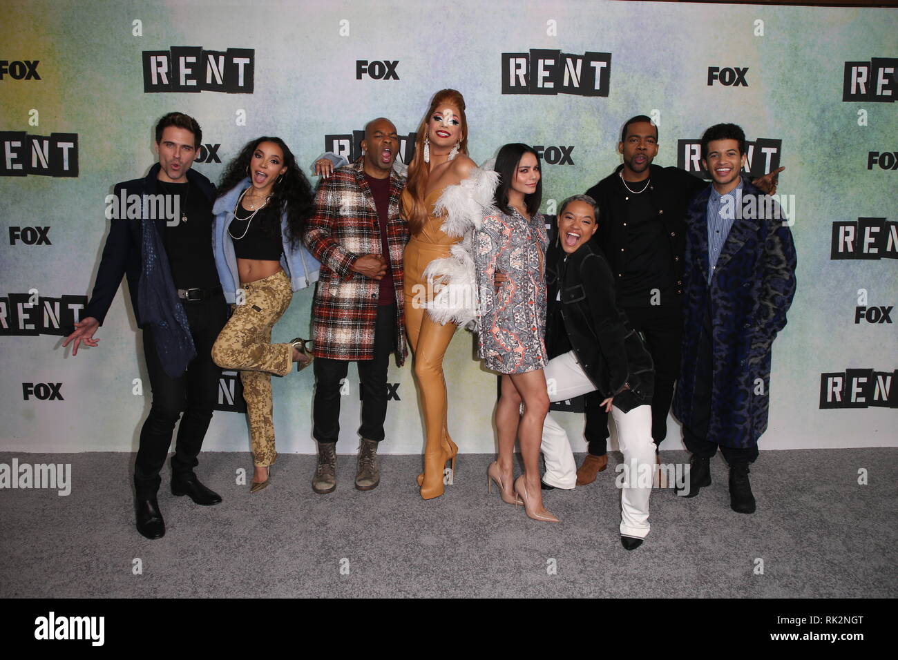 'Rent' Photocall held at FOX Studios Featuring: Tinashe, Brandon Victor ...