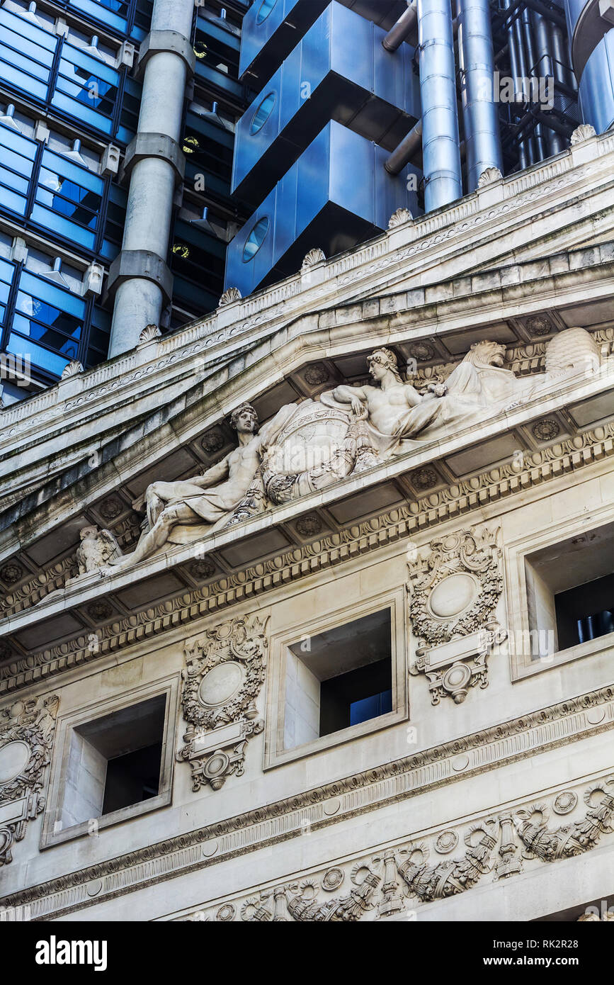 Old and new architecture in London, UK Stock Photo - Alamy