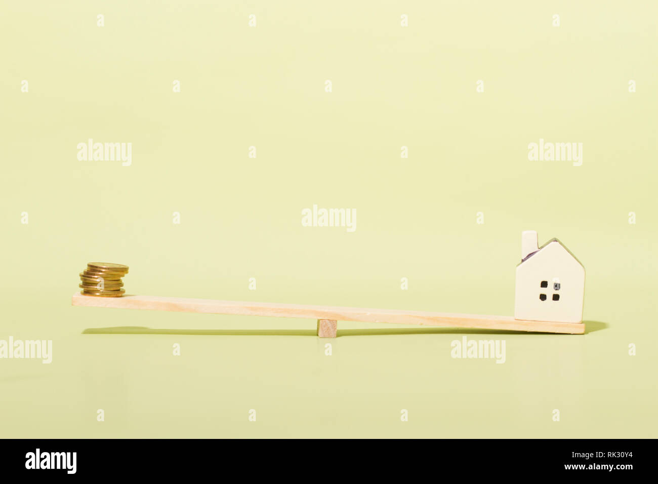 Wealth and real estate economy Stock Photo Alamy