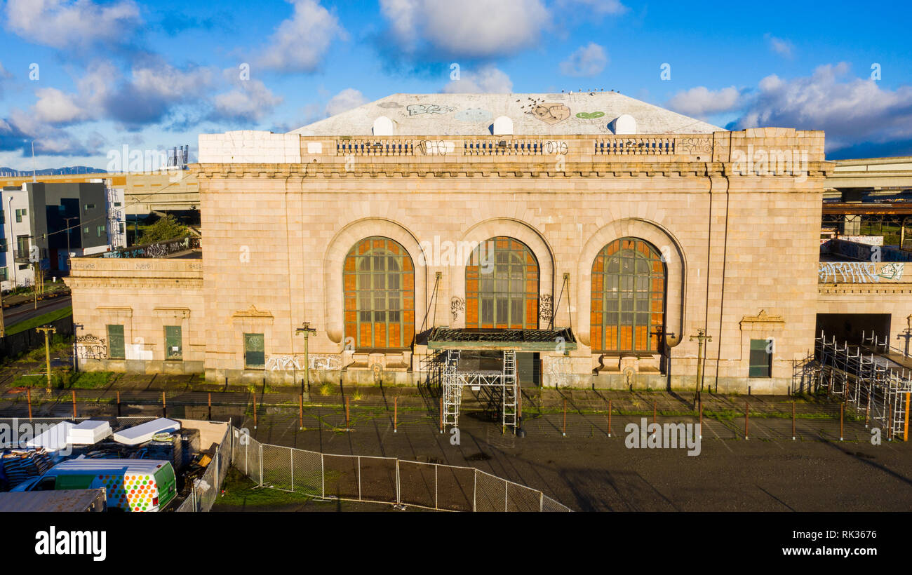 16th Street Train Station, Oakland, CA, USA, Historic Site Stock Photo