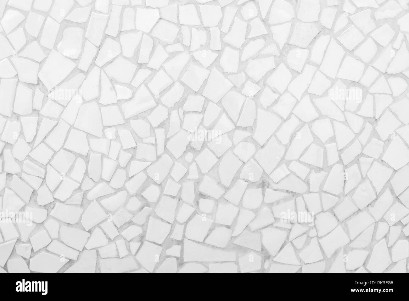 Broken tiles mosaic seamless pattern. White and Grey the tile wall high  resolution real photo or brick seamless and texture interior background  Stock Photo - Alamy