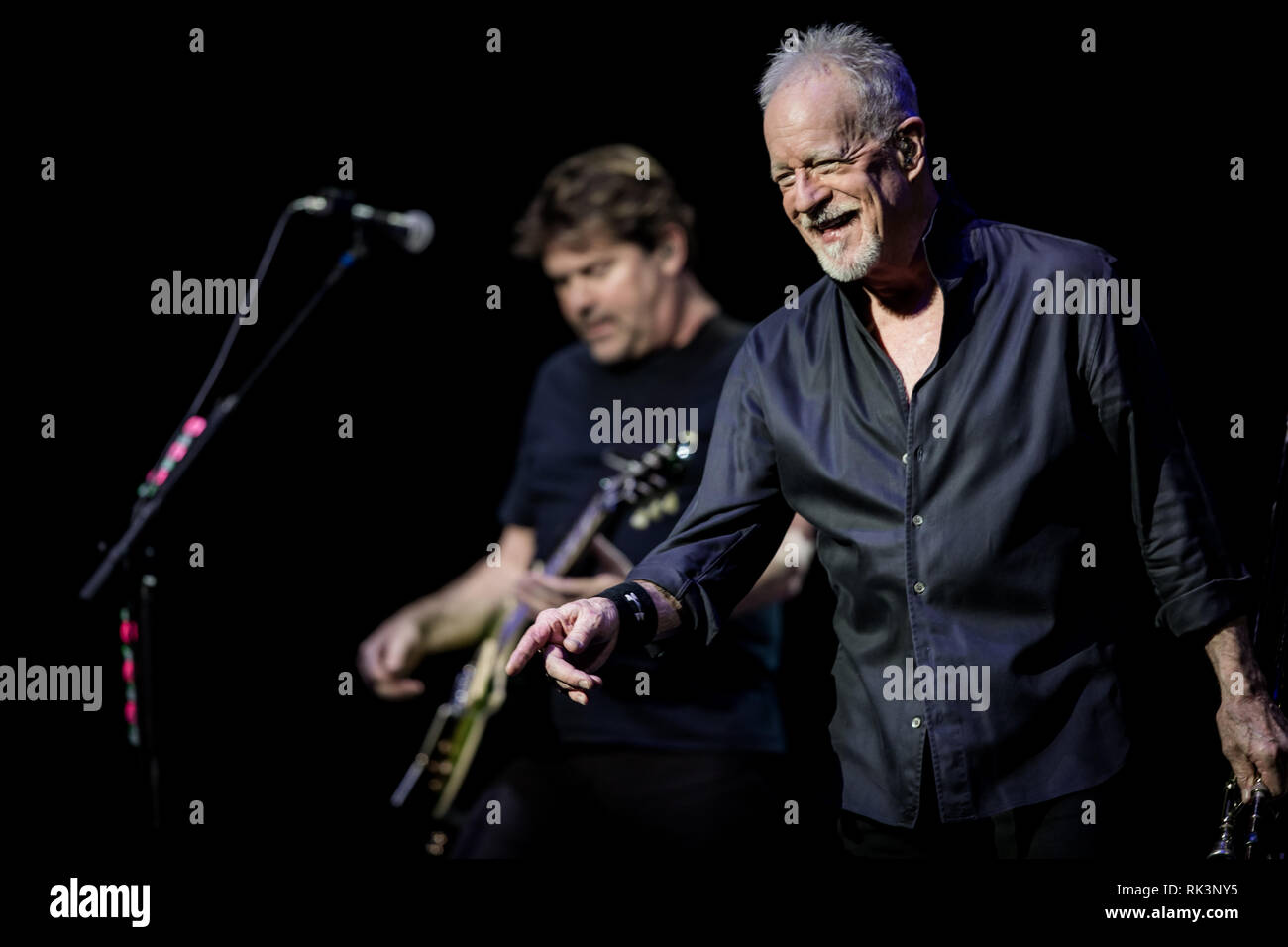 Las Vegas, NV, USA. 8th Feb, 2019. ***HOUSE COVERAGE*** James Pankow pictured as CHICAGO performs at The Venetian Theater at Venetian Las Vegas in Las vegas, NV on February 8, 2019. Credit: Erik Kabik Photography/Media Punch/Alamy Live News Stock Photo