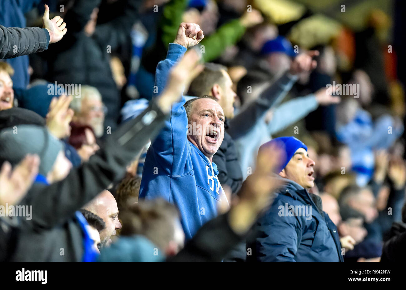 Qpr fans loftus road stadium hi-res stock photography and images - Alamy