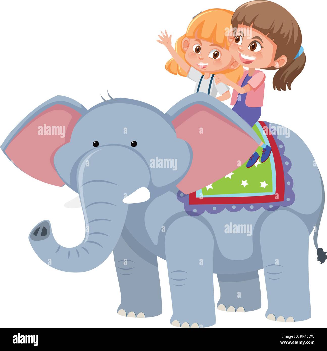 Elephant ride clipart hi-res stock photography and images - Alamy