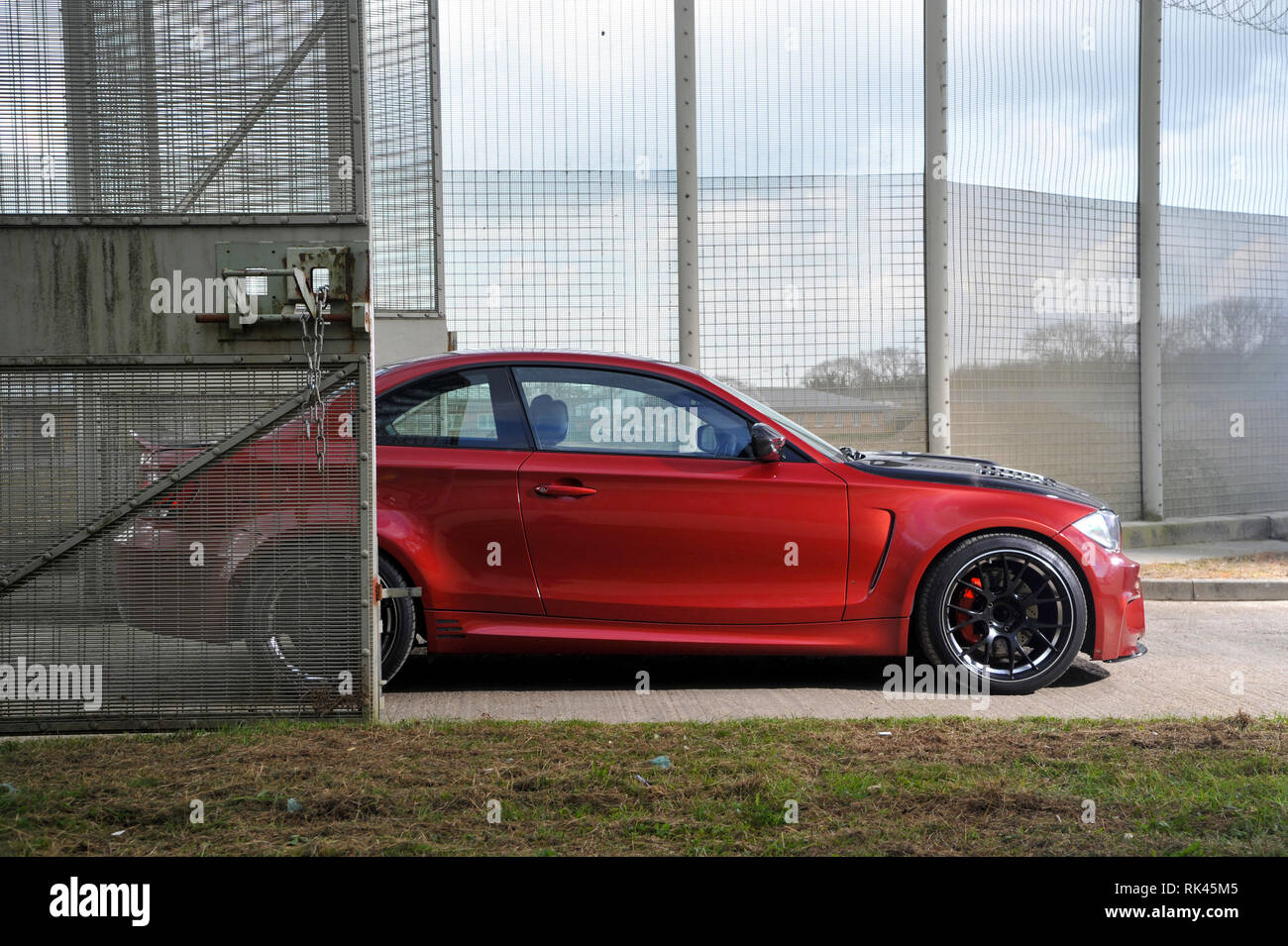 Modified E87 Shape Bmw 135 1 Series Coupe Stock Photo Alamy