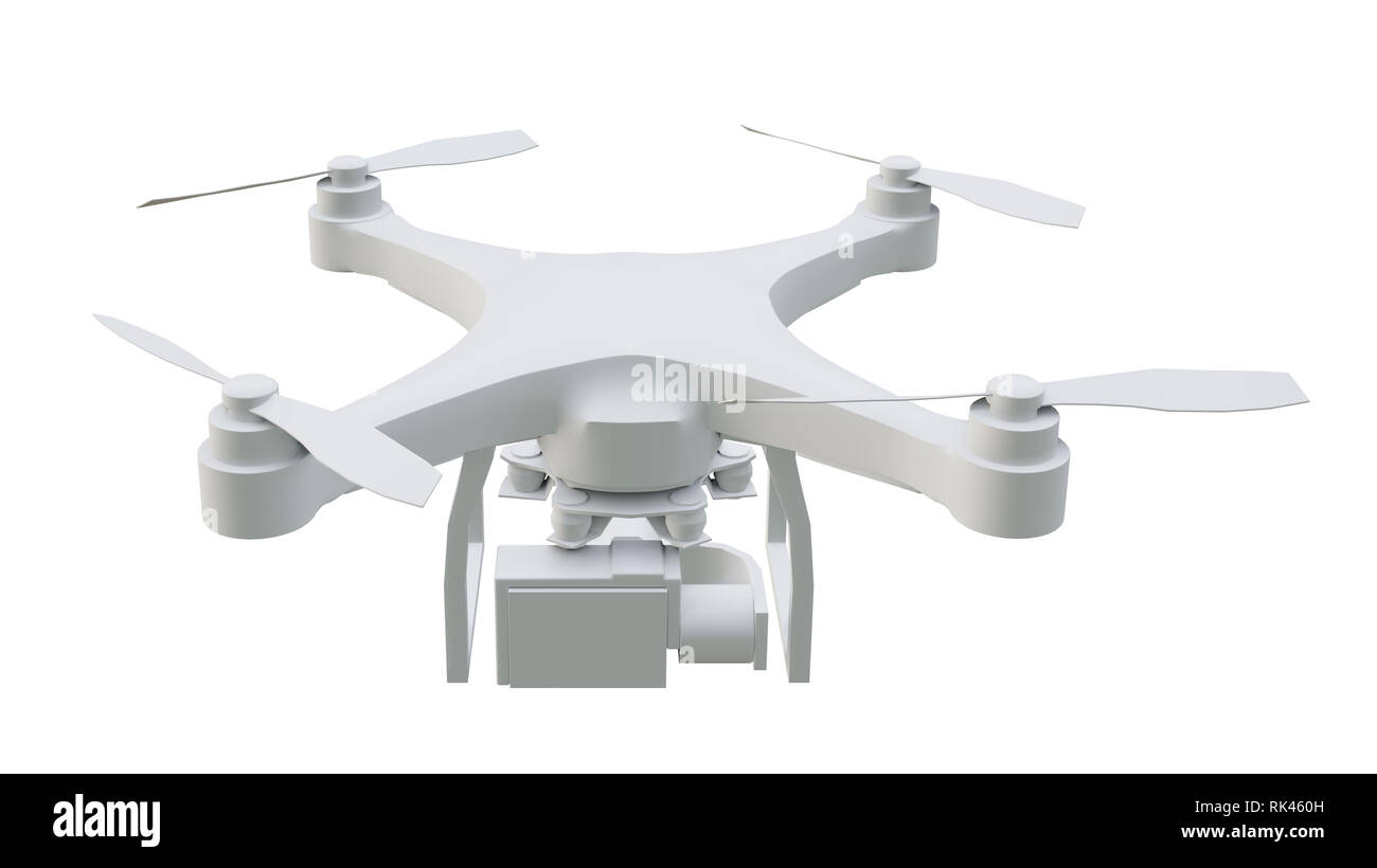 Remote control air drone with action camera Stock Photo - Alamy