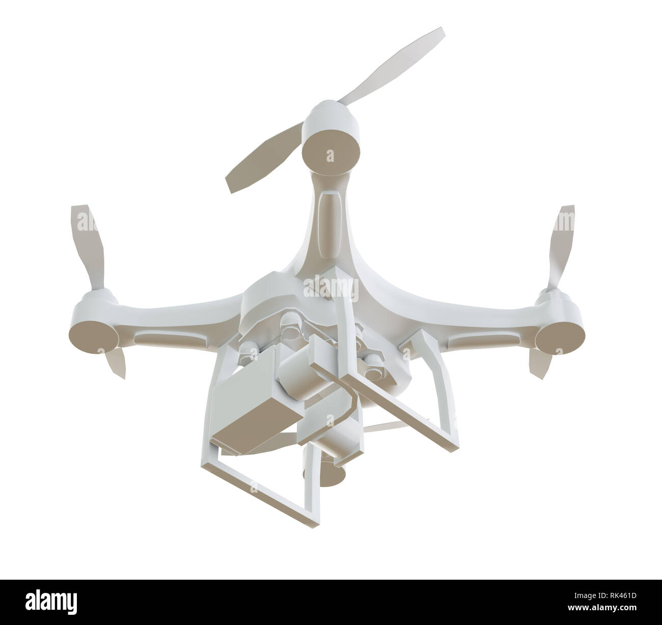 Remote control air drone with action camera Stock Photo - Alamy