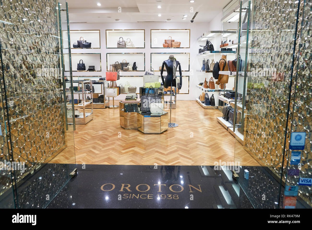 KUALA LUMPUR, MALAYSIA - MAY 09, 2016: inside of Louis Vuitton store. Louis  Vuitton Malletier, commonly referred to as Louis Vuitton, or shortened to  Stock Photo - Alamy