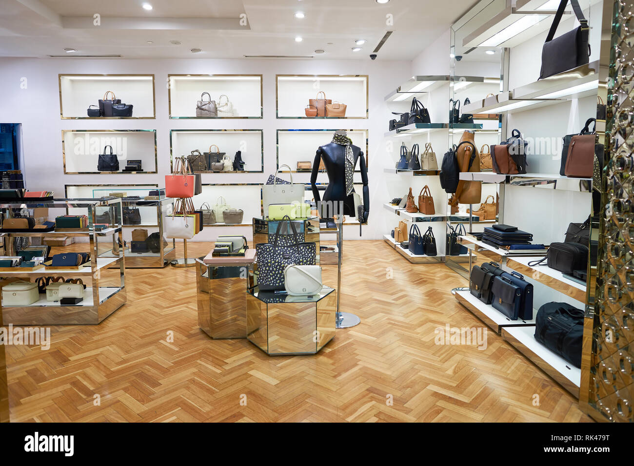 KUALA LUMPUR, MALAYSIA MAY 09, 2016 Oroton store in Suria KLCC