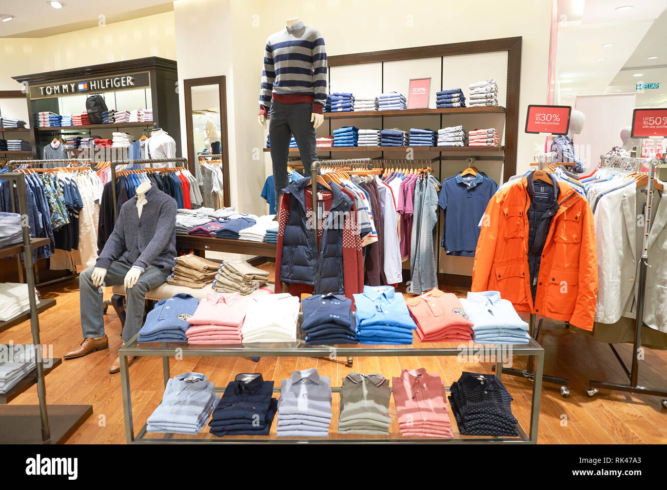KUALA LUMPUR, MALAYSIA - MAY 09, 2016: inside of Suria KLCC. Suria KLCC ...