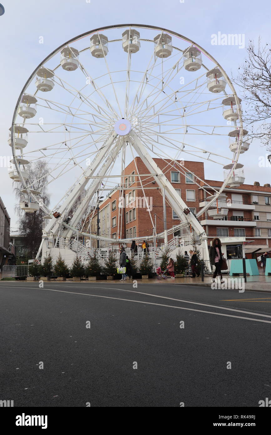 Dunkirk France Christmas Market Stock Photo Alamy