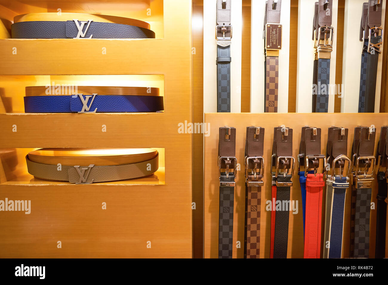 A Louis Vuitton LV Outlet at KLCC Kuala Lumpur Editorial Image