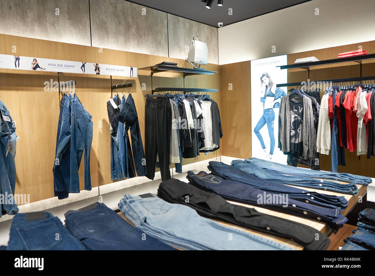 KUALA LUMPUR, MALAYSIA - MAY 09, 2016: Calvin Klein store in Suria KLCC. Calvin  Klein Inc. is an American fashion house founded by the fashion designe  Stock Photo - Alamy