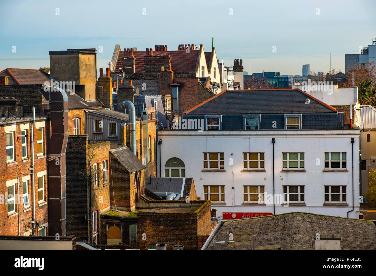 London, England / United Kingdom 2019/01/29 Panoramic view of the