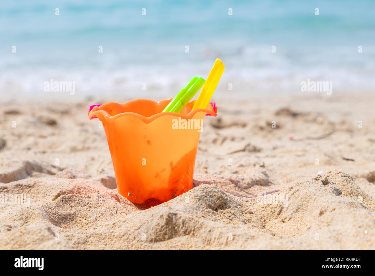 children's beach buckets