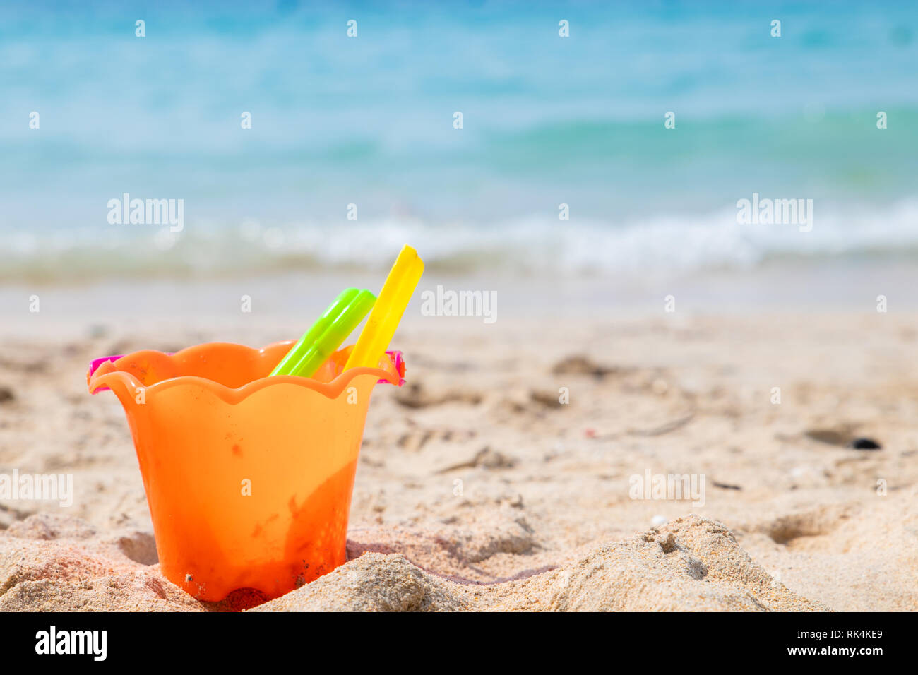 children's beach buckets