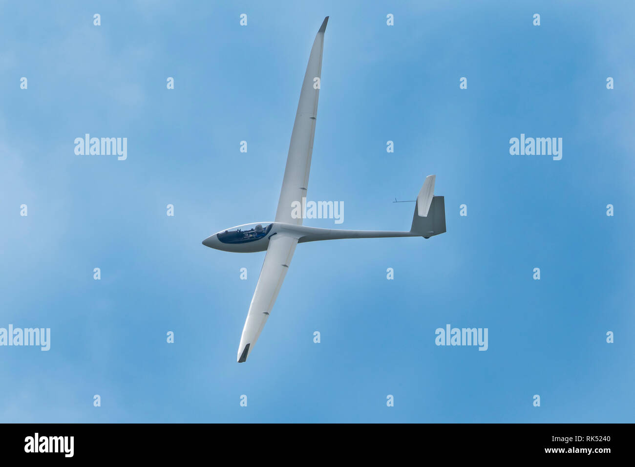 Glider in the sky Stock Photo Alamy