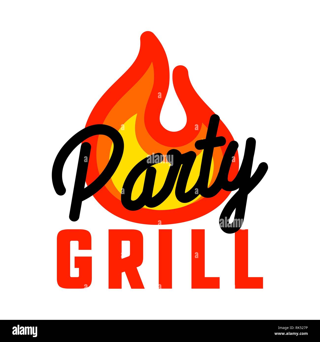 restaurant logo stickers