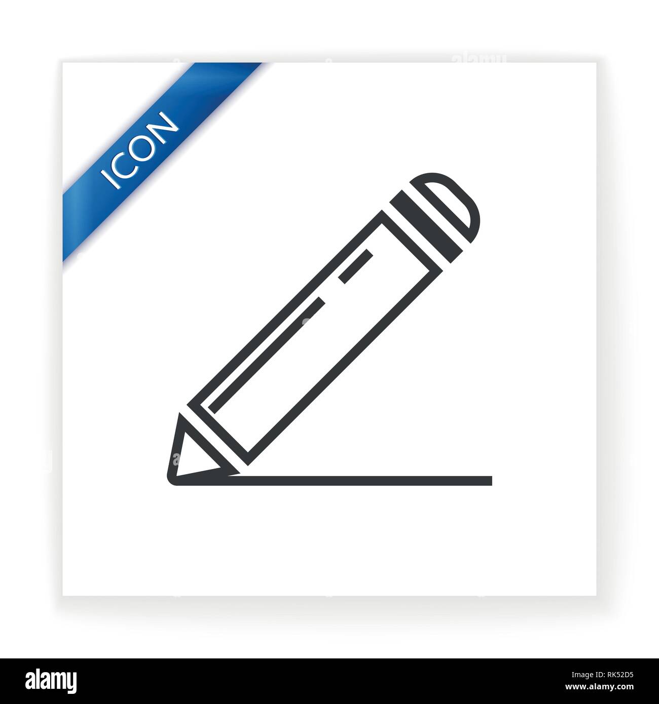 Sign up Icon. Vector illustration EPS 10 Stock Vector