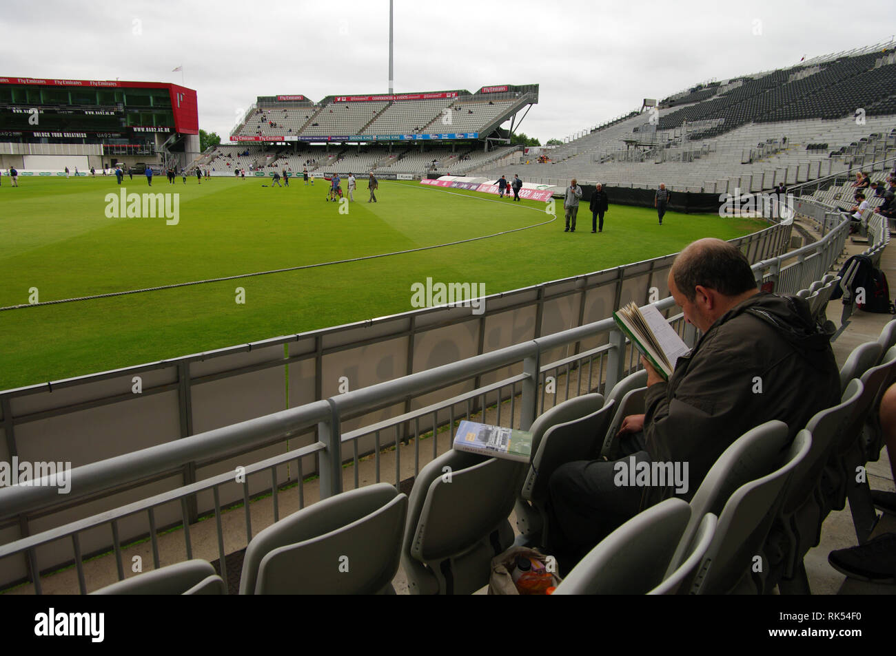 Old Trafford Cricket Ground, Greater Manchester Stock Photo