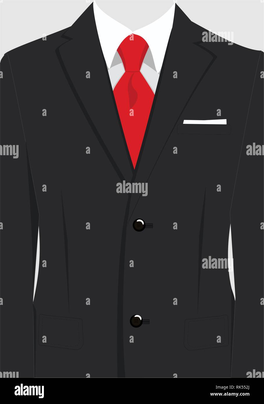Suit And Tie Template