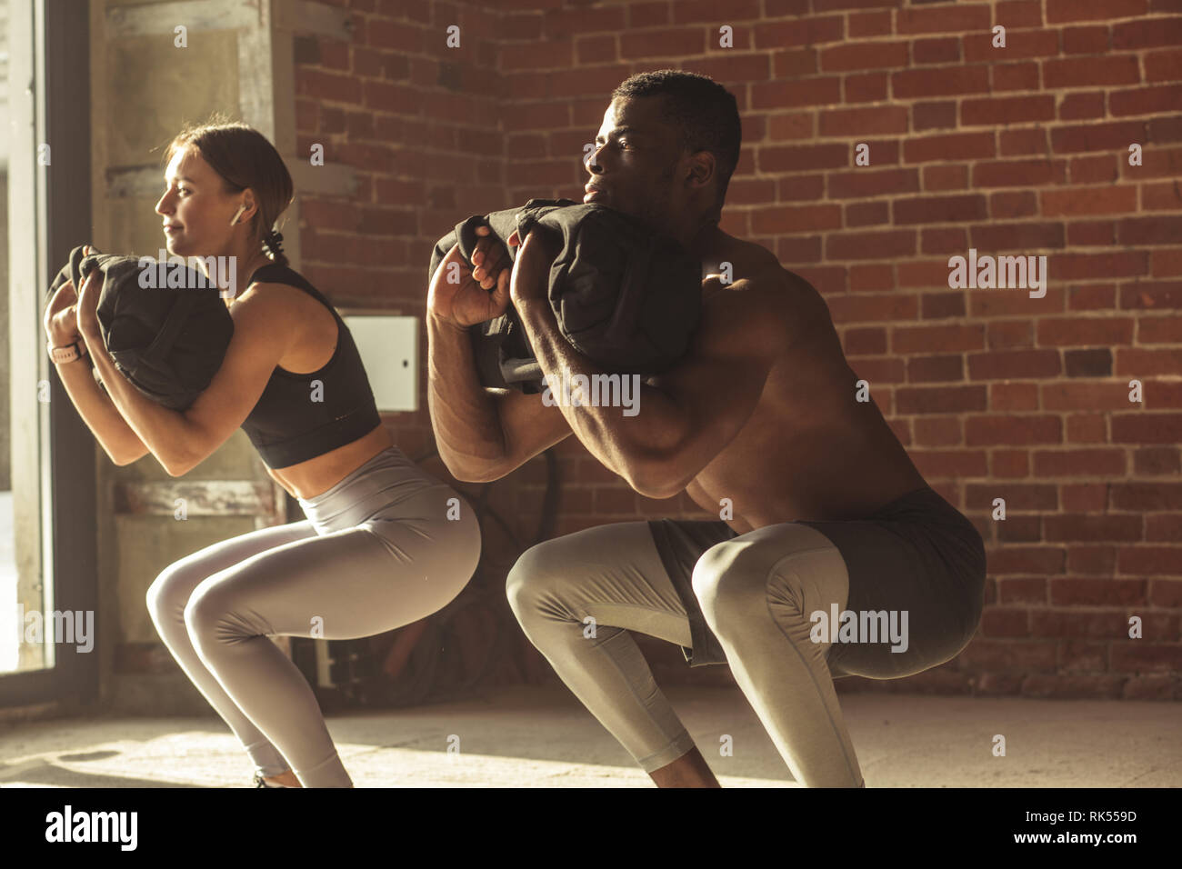 Heavy sandbag squats sale