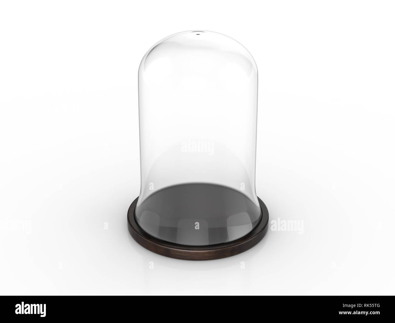 Dome on a white background. 3d illustration Stock Photo - Alamy