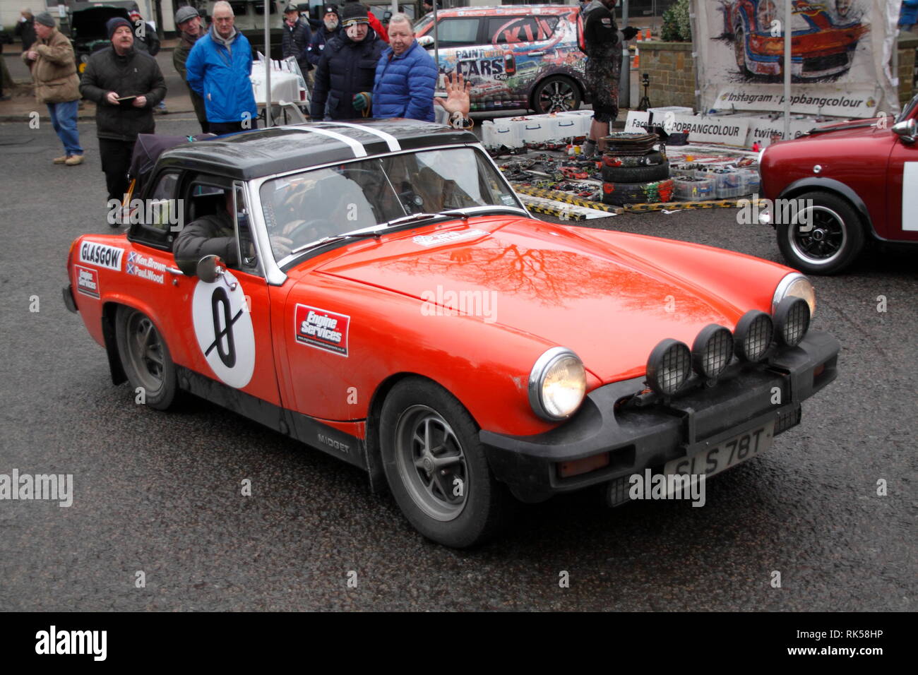 Monte Carlo Rally Banbury 2019 Stock Photo