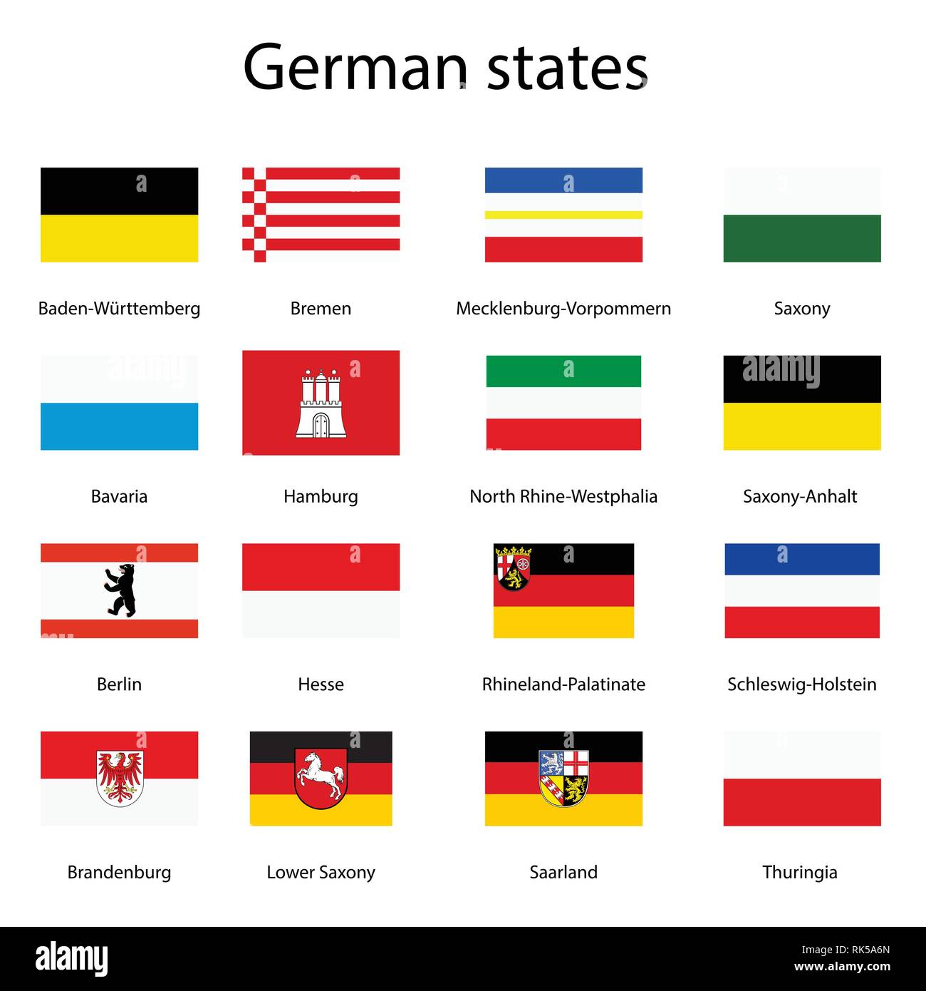 Soudan Halloween Rang flaggen bundesländer deutschland duper quelquun ...